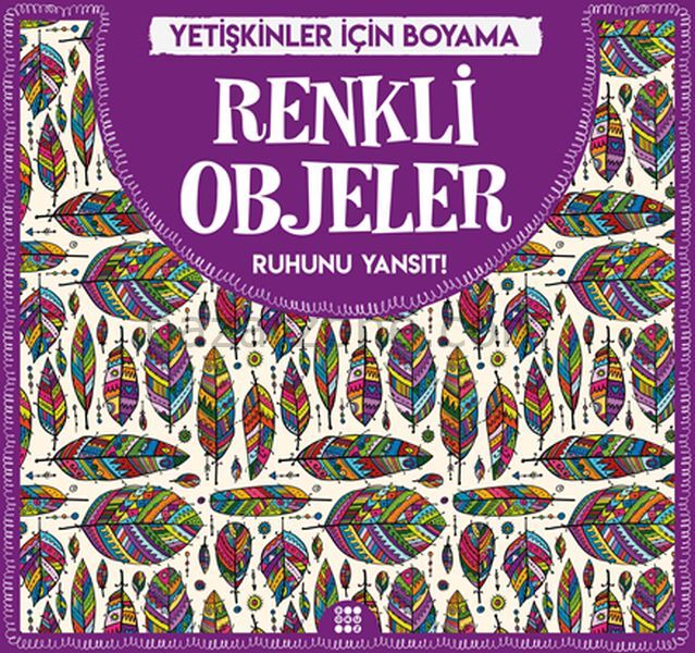 Renkli Objeler - Yetişkinler İçin Boyama