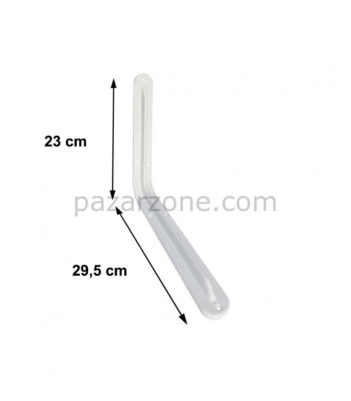 Raf Altı 10x12 mm Beyaz