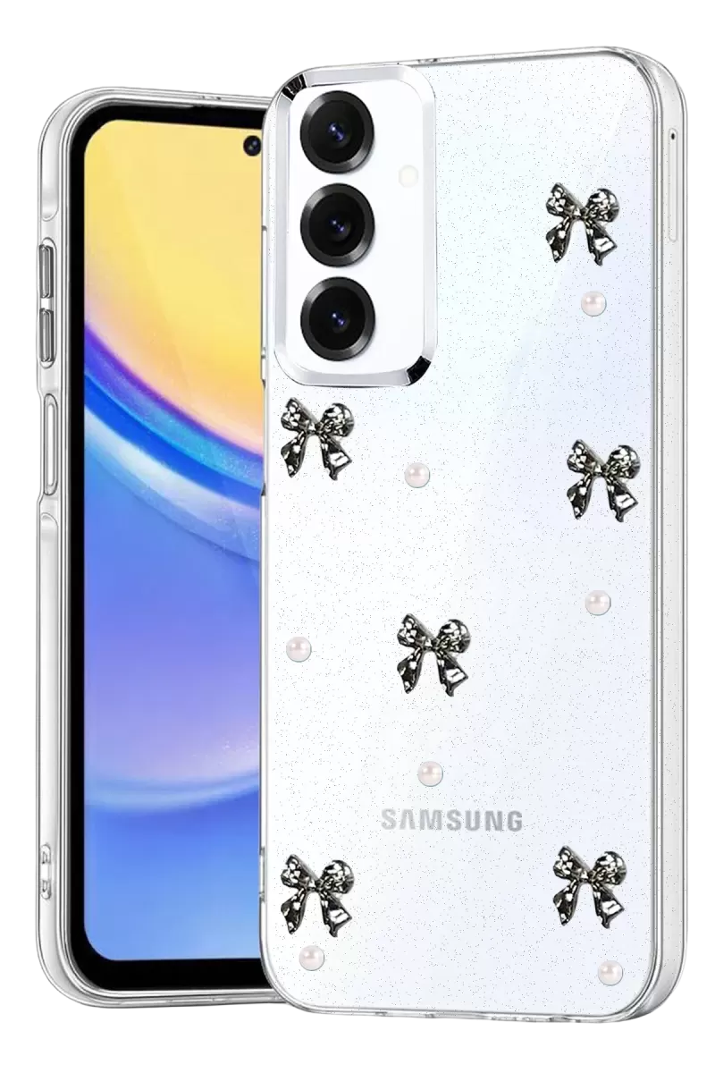Newface Samsung Galaxy S23 FE Fiyonk Desenli Kapak - Desen 8