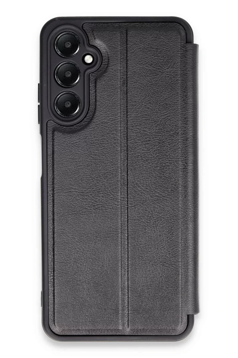 Newface Samsung Galaxy A15 4G Kılıf Flip Cover - Siyah