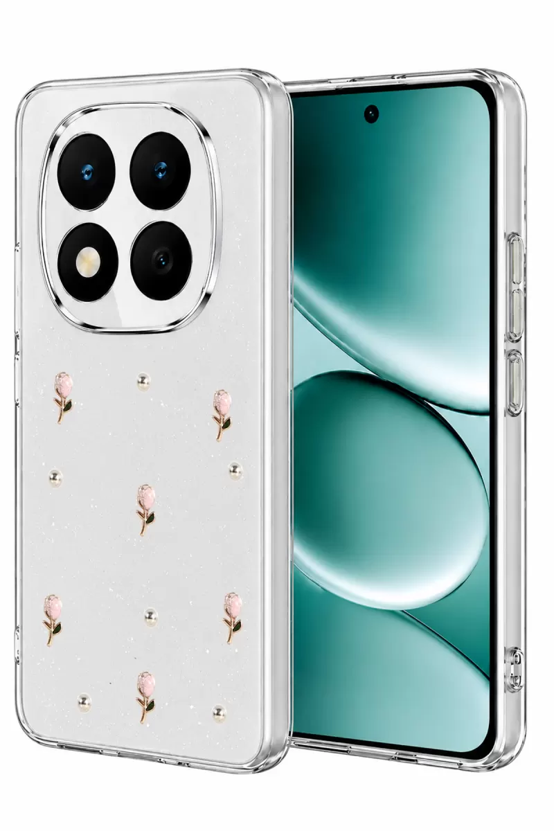Newface Xiaomi Redmi Note 15 4G Fiyonk Desenli Kapak - Desen 6