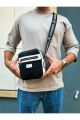 CH102 - Stealht Kare Erkek Çanta SIYAH/BEYAZ