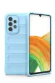 Newface Samsung Galaxy A33 5G Kılıf Optimum Silikon - Sky Blue