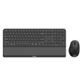 PHILIPS SPT6607B, Siyah, Türkçe Q, 2.4Ghz ve Bluetooth Kablosuz, Bilek Destekli, Multimedya Klavye Mouse Set