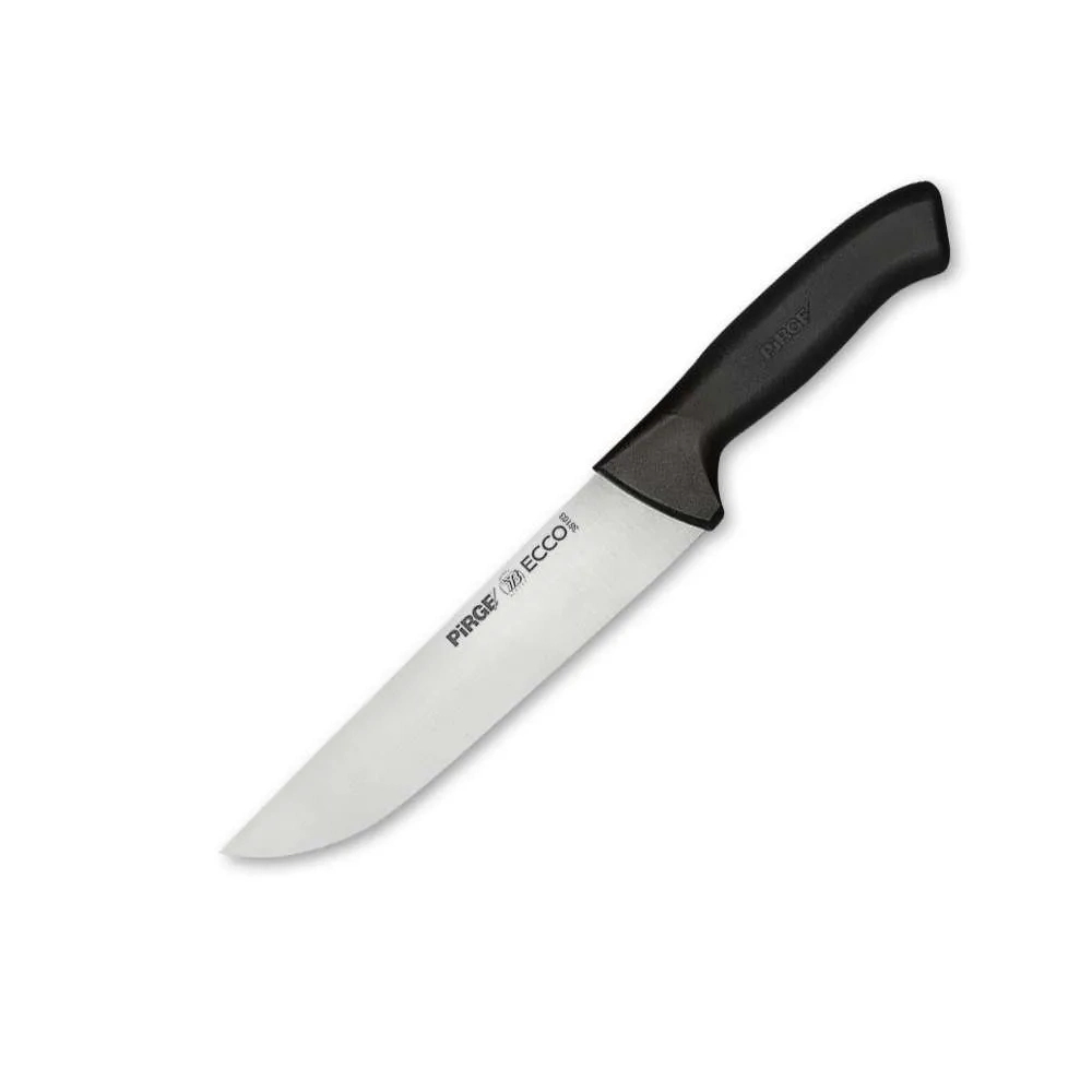 Pirge 38103 Ecco Kurban Ve Kasap Bıçağı 19 Cm - No:3, Siyah