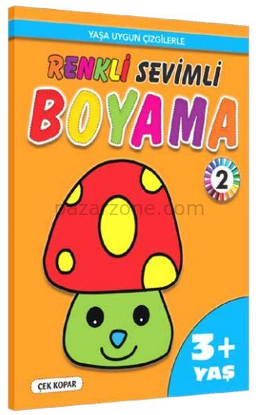 Renkli Sevimli Boyama -2 (3+Yaş)