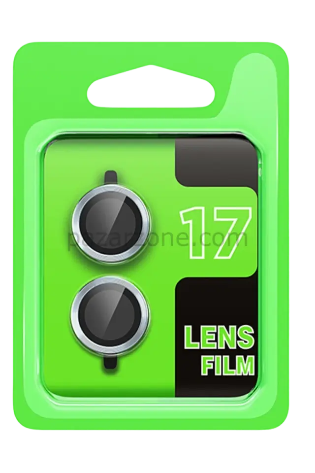 Newface Apple iPhone 17 Raze Metal Kamera Lens - Açık Mavi