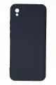 Newface Xiaomi Redmi 9A Kılıf Nano içi Kadife Silikon - Lacivert