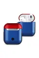Newface Apple Airpods 2 (2.nesil) 3in1 Kılıf - Lacivert-Kırmızı