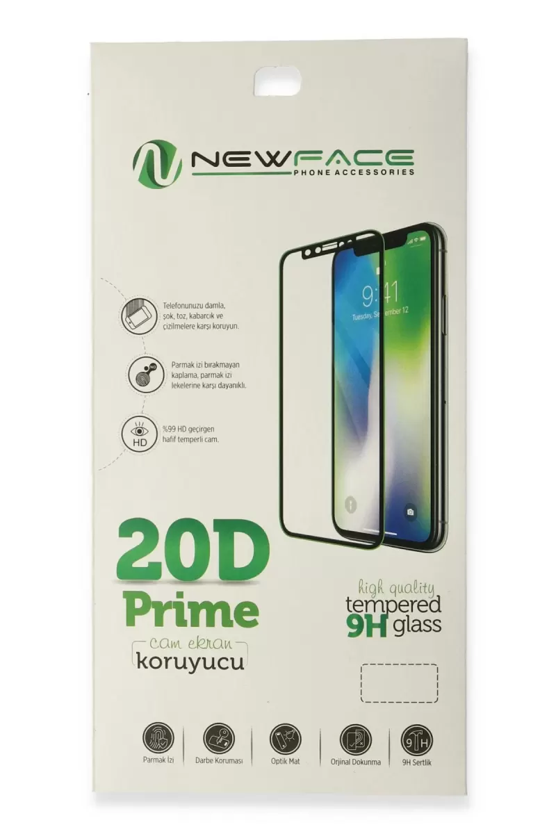 Newface Apple iPhone 11 Pro 20D Premium Cam Ekran Koruyucu