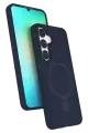 Newface Samsung Galaxy S25 Regal Magsafe Standlı Kapak - Lacivert