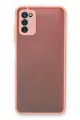 Newface Samsung Galaxy A03S Kılıf Montreal Silikon Kapak - Pembe