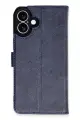 Newface Apple iPhone 16 Plus Kılıf Trend S Plus Kapaklı Kılıf - Lacivert