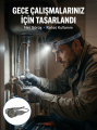 Yüksek Parlaklıklı LED Kafa Feneri Gece Çalışmaları İçin Yüksek Parlaklıklı