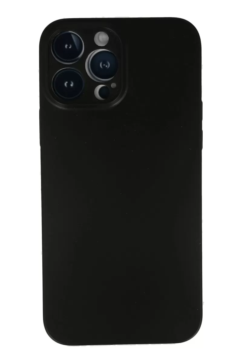 Newface Apple iPhone 13 Pro Max Kılıf PP Ultra İnce Kapak - Siyah