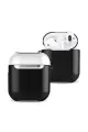 Newface Apple Airpods 2 (2.nesil) 3in1 Kılıf - Siyah-Beyaz