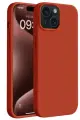Newface Apple iPhone 15 Kılıf First Silikon - Kırmızı