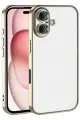 Newface Apple iPhone 17 Razer Lensli Silikon - Gold