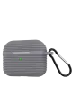 Newface Apple Airpods Pro 3 (3.nesil) Raven Silikon Kılıf - Gri
