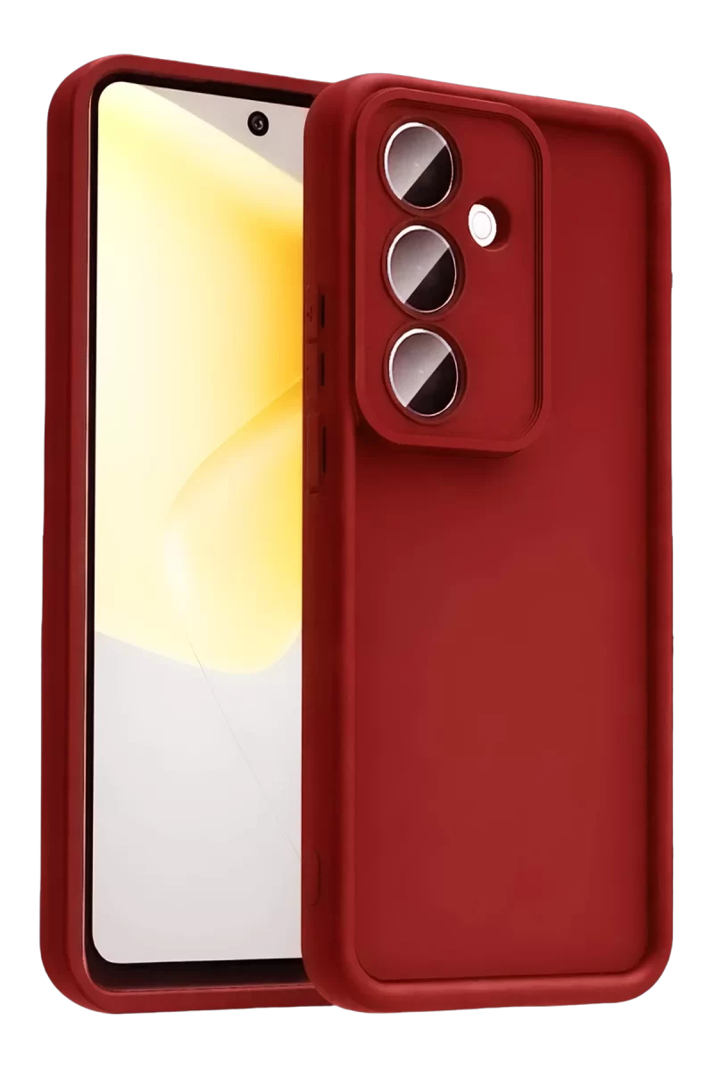 Newface Samsung Galaxy A57 5G Viera Silikon - Kırmızı
