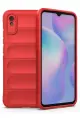 Newface Xiaomi Redmi 9A Kılıf Optimum Silikon - Kırmızı