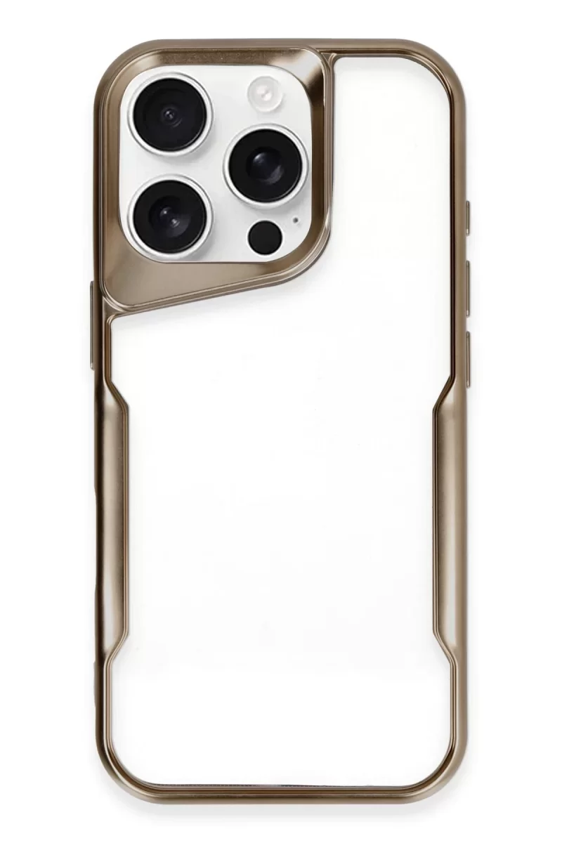 Newface Apple iPhone 16 Pro Kılıf Boyi Silikon Kapak - Desert