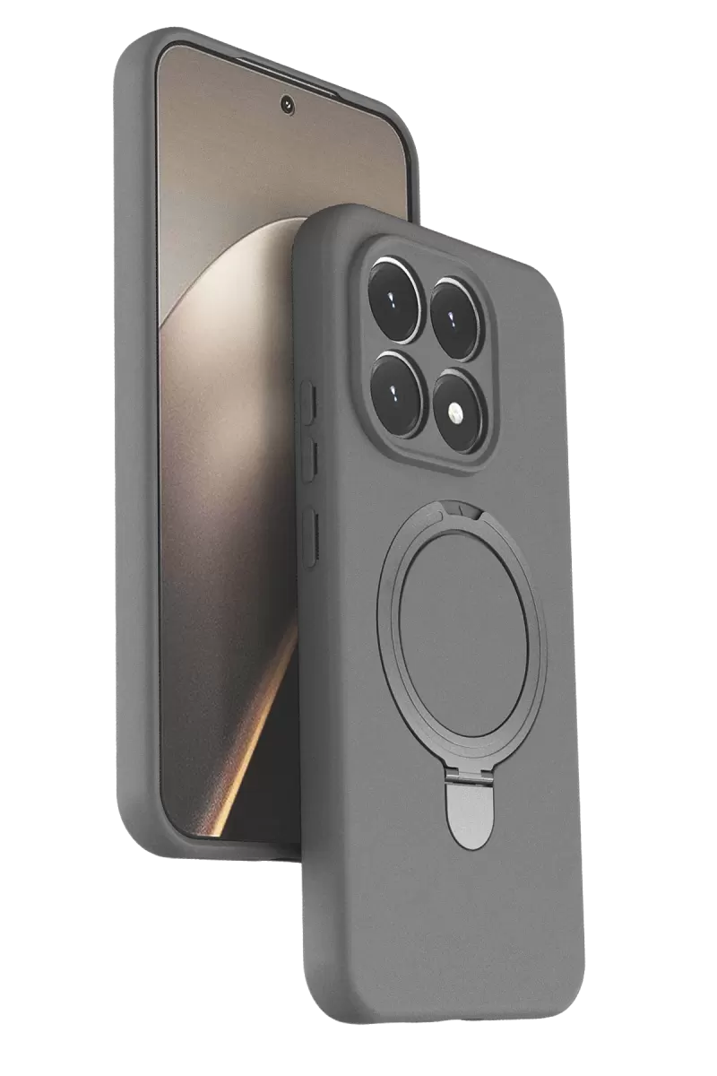 Newface Xiaomi Mi 15T Regal Magsafe Standlı Kapak - Titan Gri