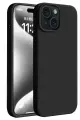 Newface Apple iPhone 15 Kılıf First Silikon - Siyah