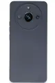 Newface Realme 11 Pro Kılıf Nano içi Kadife Silikon - Gri