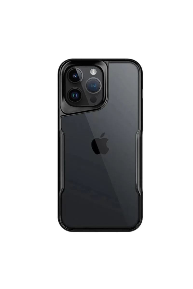 Newface Apple iPhone 16 Pro Kılıf Boyi Silikon Kapak - Siyah