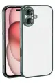 Newface Apple iPhone 17 Razer Lensli Silikon - Yeşil