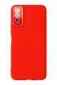 Newface Vivo Y11S Kılıf Lansman Glass Kapak - Kırmızı