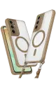 Newface Samsung Galaxy S23 FE Kılıf Enka Magsafe Silikon Kılıf - Desert