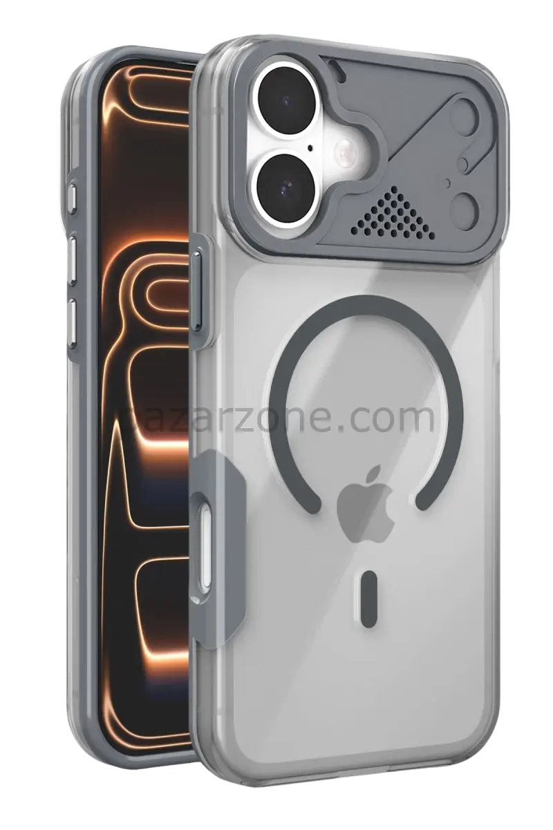 Joko Apple iPhone 17 Zinko Magsafe Kapak - Titan Gri