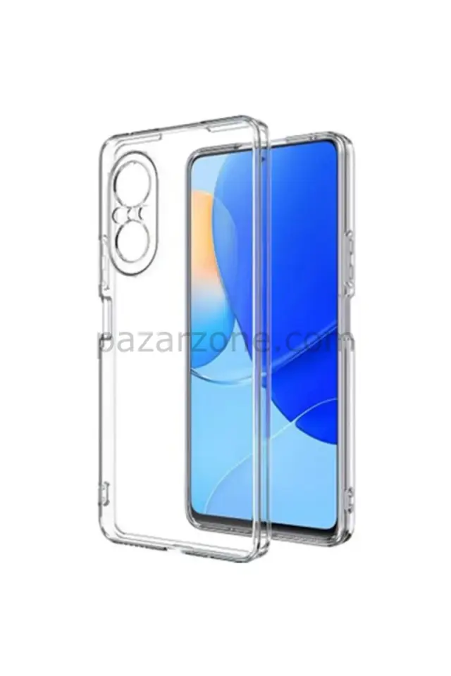 Newface Huawei Nova 9 SE Kılıf Lüx Şeffaf Silikon