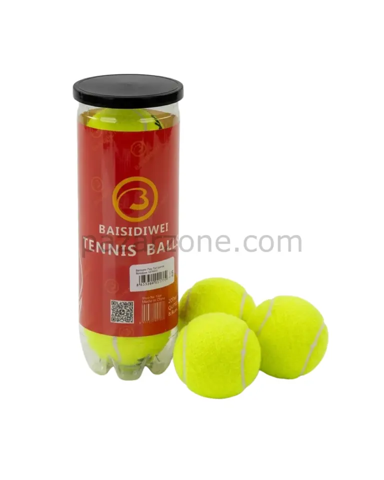Tenis Topu 3’lü Set Dayanıklı Antrenman ve Maç Topları