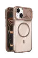Joko Apple iPhone 14 Zinko Magsafe Kapak - Çöl Titanyum