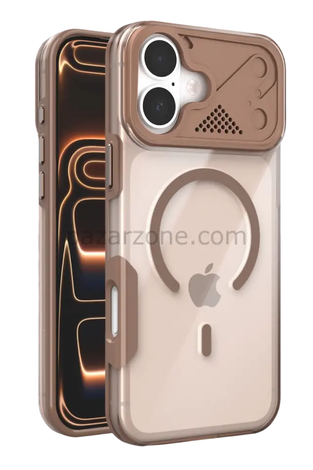 Joko Apple iPhone 17 Zinko Magsafe Kapak - Çöl Titanyum
