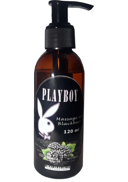 PLAYBOY MASSAGE OIL BÖĞÜRTLENLİ MASAJ YAĞI 120ML