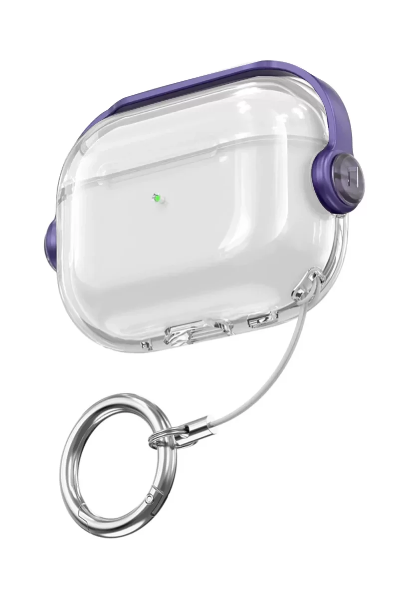 Newface Apple Airpods Pro 3 (3.nesil) Tema Kılıf - Mor