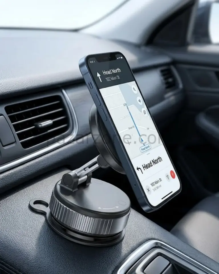 Araç İçi Manyetik Navigasyon Telefon Tutucu Güçlü Mıknatıslı Stand