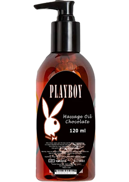 PLAYBOY MASSAGE OIL ISITICILI MASAJ YAĞI 120ML