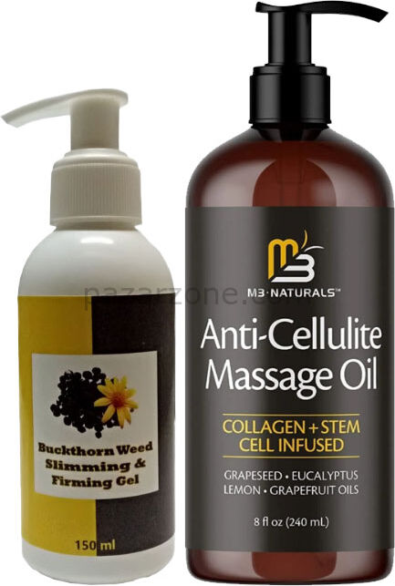 Anti-Cellulite Massage Oil  240 ml Masaj Yağı  + Buckthorn Fatburner Masaj Kremi 150 ml