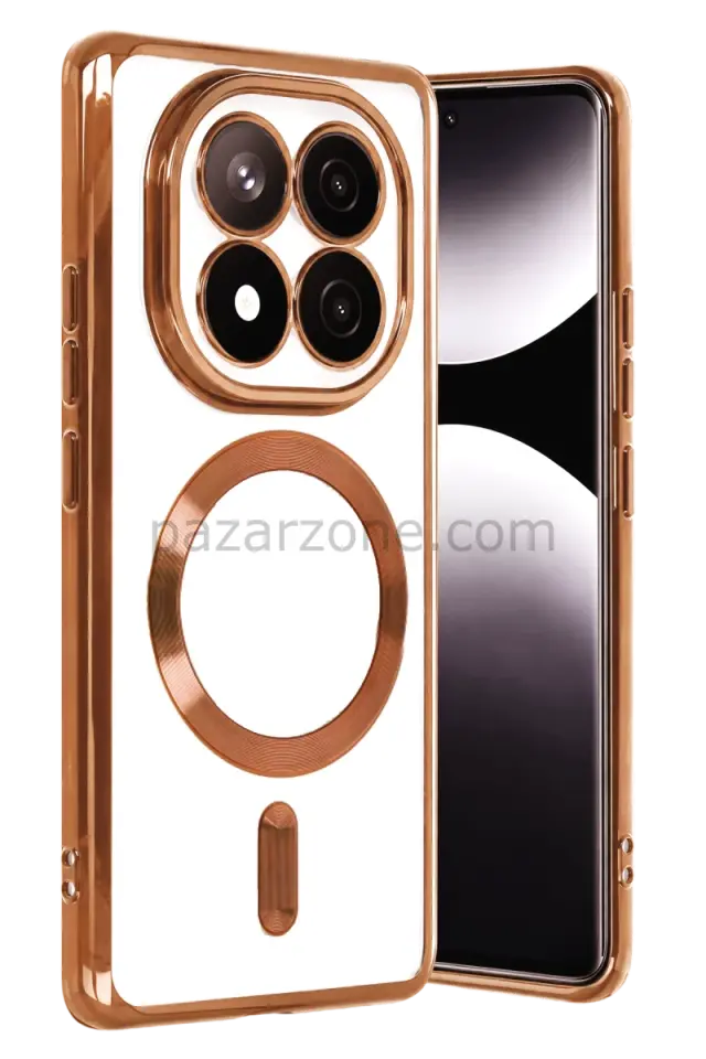 Newface Xiaomi Redmi Note 15 4G Kross Magneticsafe Kapak - Turuncu