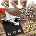 Metal 200 Pcs Çıtçıt Ve Pense Seti Makinesi Bebek Elbise Çıtçıt Montaj Seti
