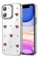 Newface Apple iPhone 11 Fiyonk Desenli Kapak - Desen 3