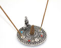 Metal Yuvarlak Budalı Tütsülük Model 2