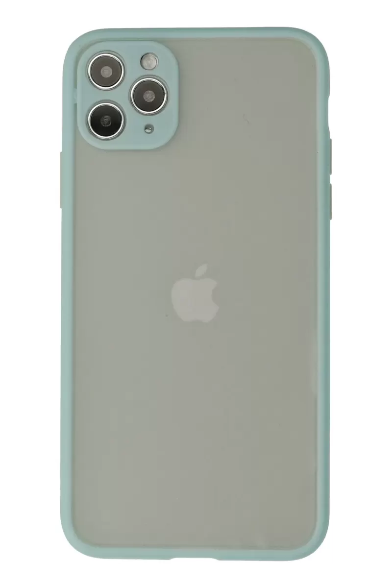 Newface Apple iPhone 12 Pro Kılıf Montreal Silikon Kapak - Turkuaz