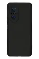 Newface Huawei Nova 9 SE Kılıf Nano içi Kadife Silikon - Siyah