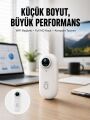 360° Klipsli Manyetik Spor Kamera Yüksek Çözünürlük Yeni Nesil